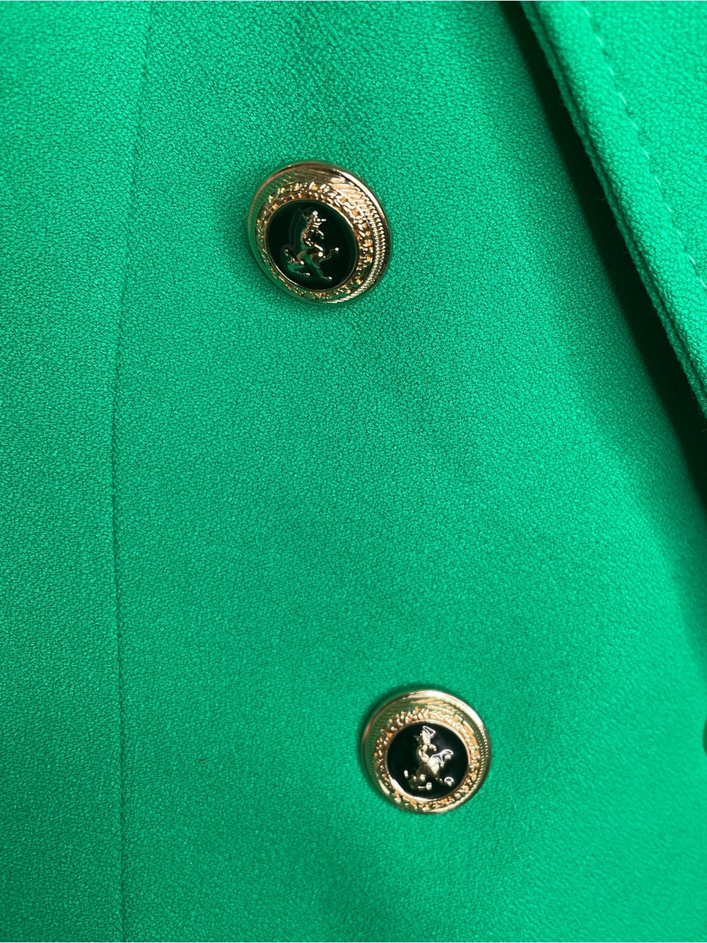 Zara Double-Breasted Blazer Blogger Favorite 2108/555/500 in Emerald Green XS - Picture 7 of 16